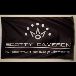 Scotty Cameron Putters 3ft x 5ft Golf Flag NEW